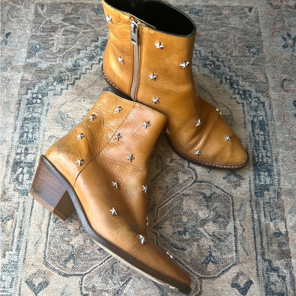 Zadig & Voltaire women’s star studded Tyler booties